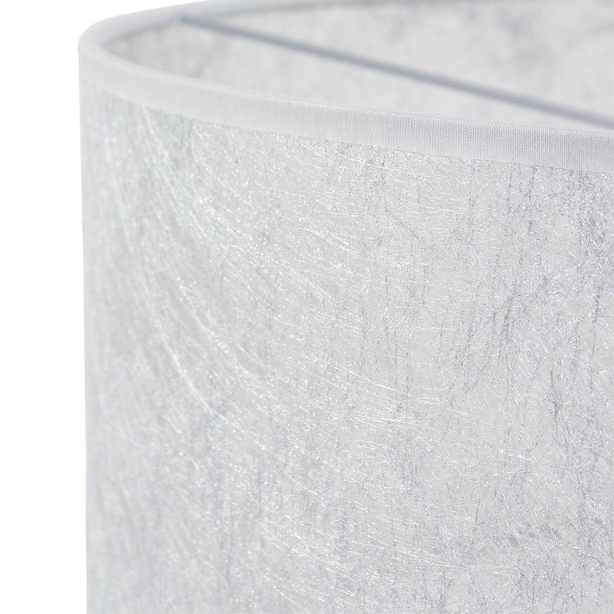Moderne silberne Stoff-Lampenabdeckung Steinhauer – Bild 3