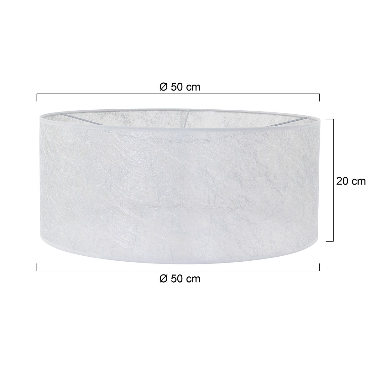 Moderne silberne Stoff-Lampenabdeckung Steinhauer – Bild 4