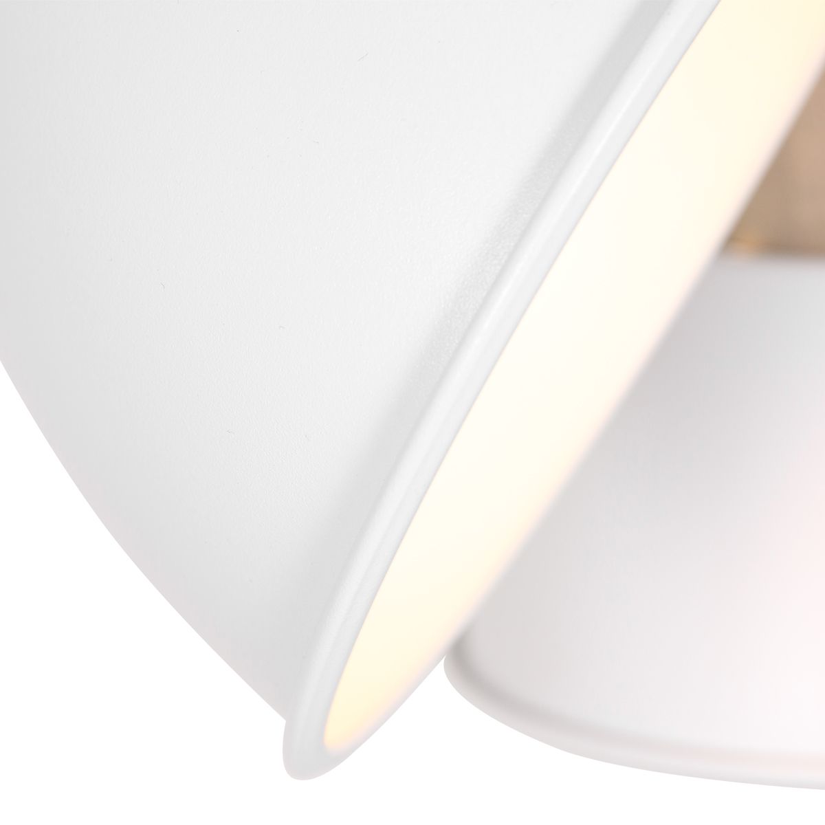 Industrielle weiße Metallgummiholz-Spot Mexlite Gearwood – Bild 9