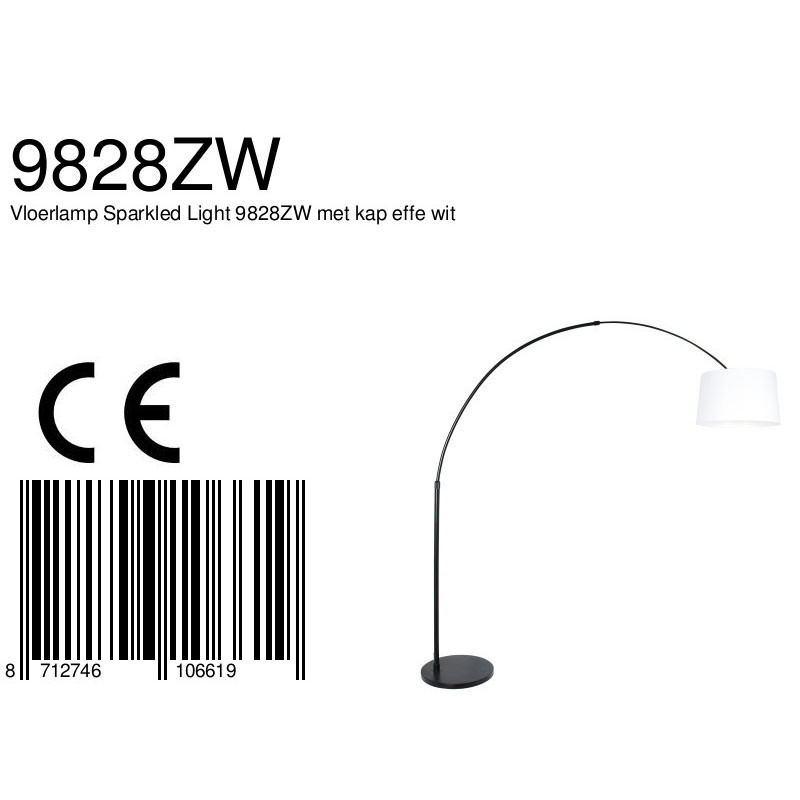 Stabile Bogenlampe für Wohnräume Steinhauer Sparkled Light – Bild 8