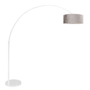 stehende-bogenlampe-mit-grauem-schirm-steinhauer-sparkled-light-mattglas-und-silber-7172w