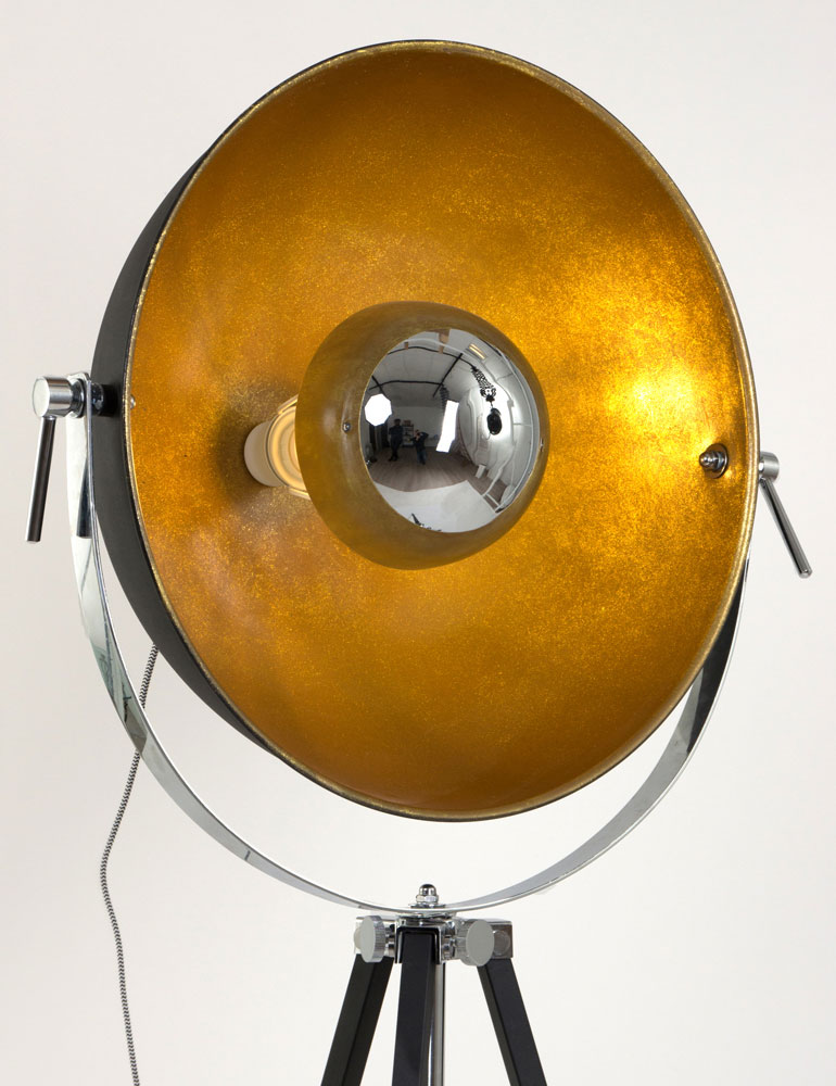 Industrielle Metall Stehlampe Mexlite Eelco – Bild 12