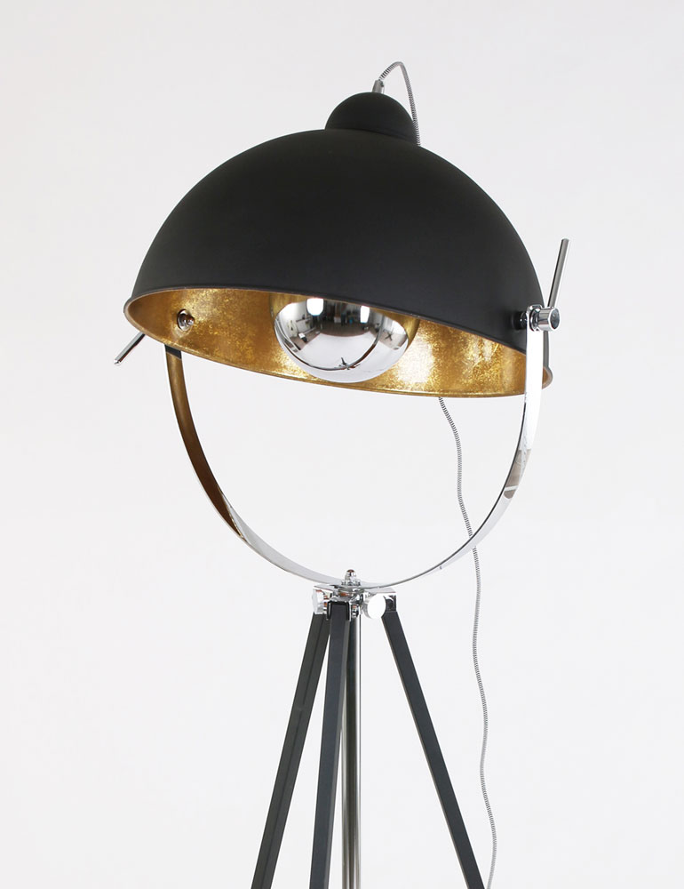 Industrielle Metall Stehlampe Mexlite Eelco – Bild 8