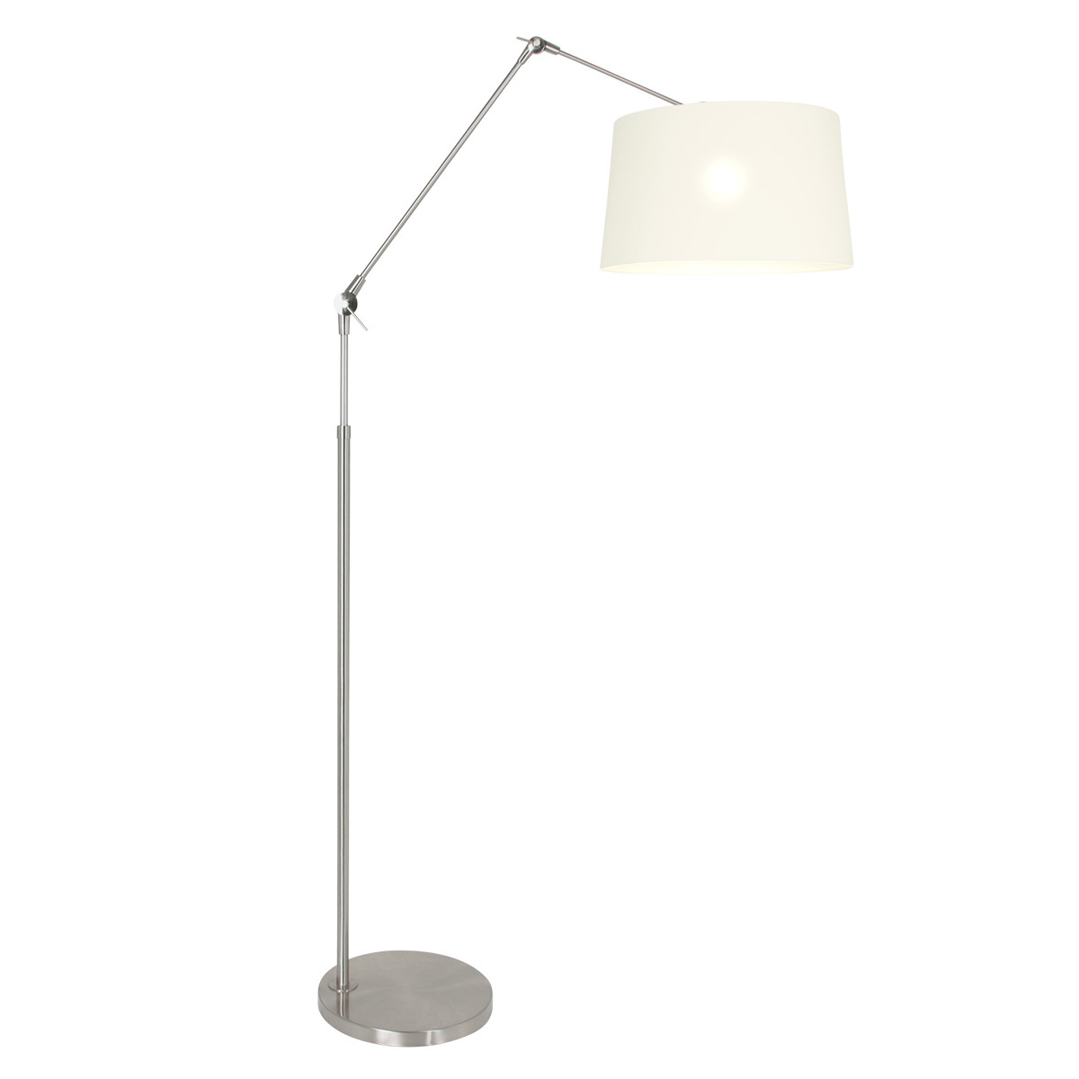 Moderne Stehlampe aus Stahl-Metall Steinhauer Prestige Chic – Bild 2