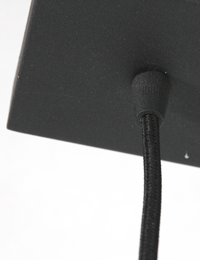 Stilvolle Rauchglas Esszimmerlampe Steinhauer Lotus schwarz – Bild 6