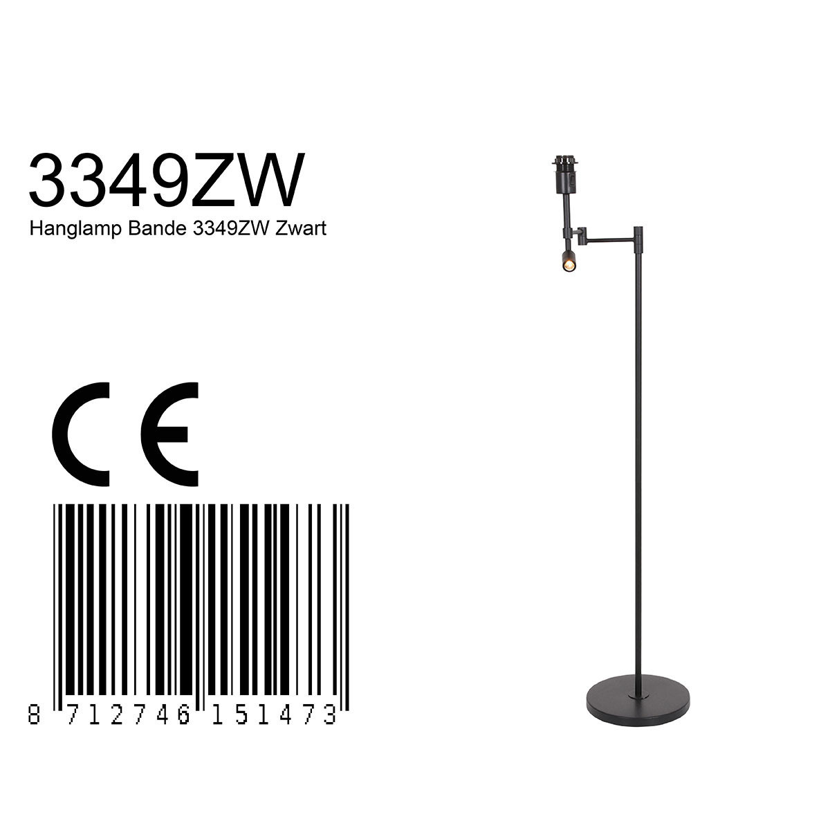 Stilvolle Stehlampe Steinhauer Stang – Bild 7