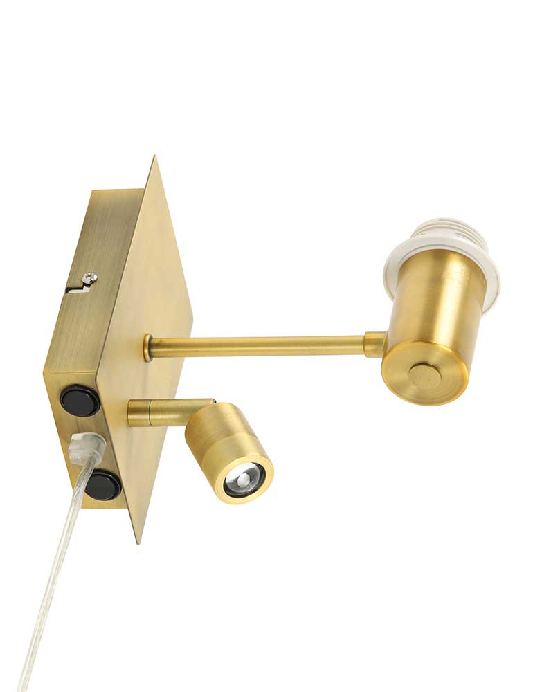 Stilvolle Wandlampe Light & Living Montana bronze – Bild 4