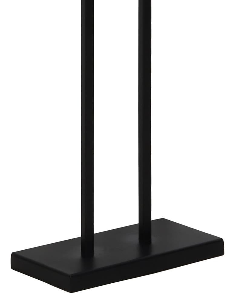 Stilvoller langer Lampensockel Schwarz Light & Living – Bild 2
