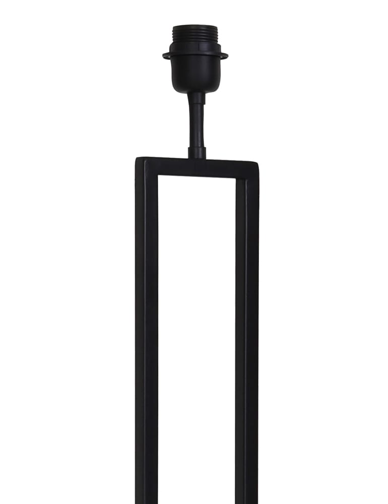 Stilvoller langer Lampensockel Schwarz Light & Living – Bild 3