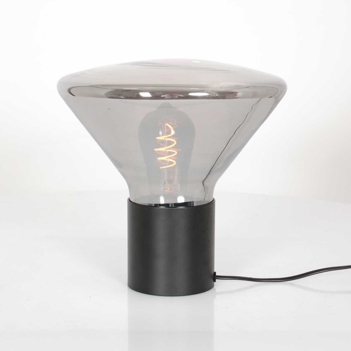 Moderne schwarze Metall-Tischlampe Steinhauer Ambiance – Bild 13