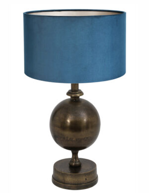 tischlampe-mit-blauem-samtschirm-light-&-living-kalym-bronze-7007br