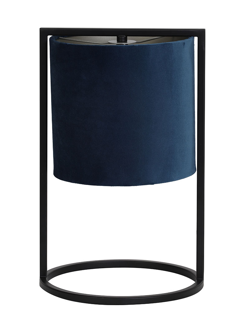 Tischlampe mit Lampenschirm Light & Living Santos petrol – Bild 7