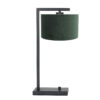 tischleuchte-aus-metall-mit-grunem-lampenschirm-steinhauer-stang-schwarz-7121zw