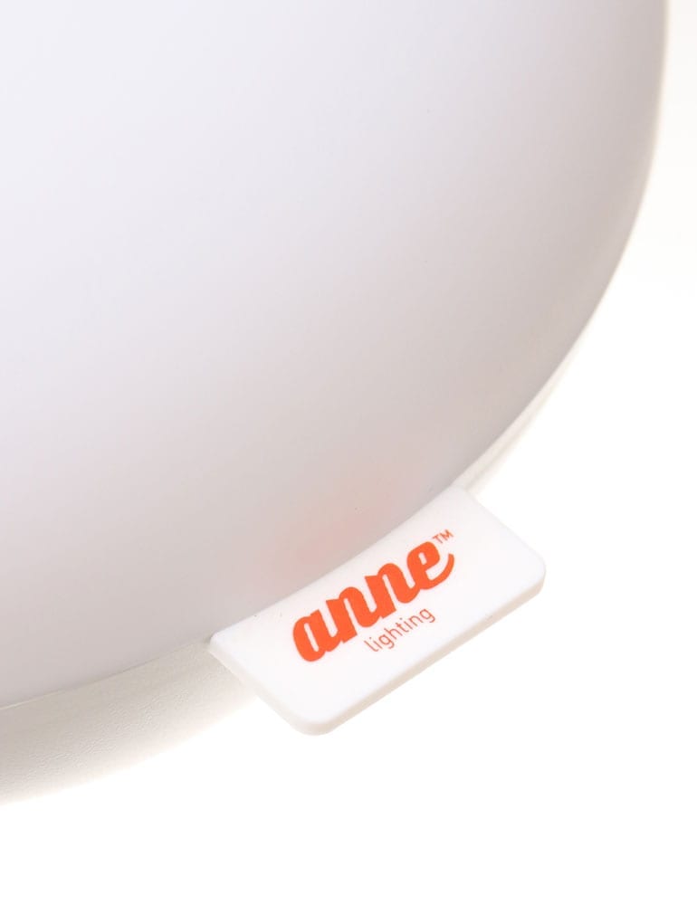 Tischleuchte Donut Anne Lighting Catching Light weiß – Bild 3