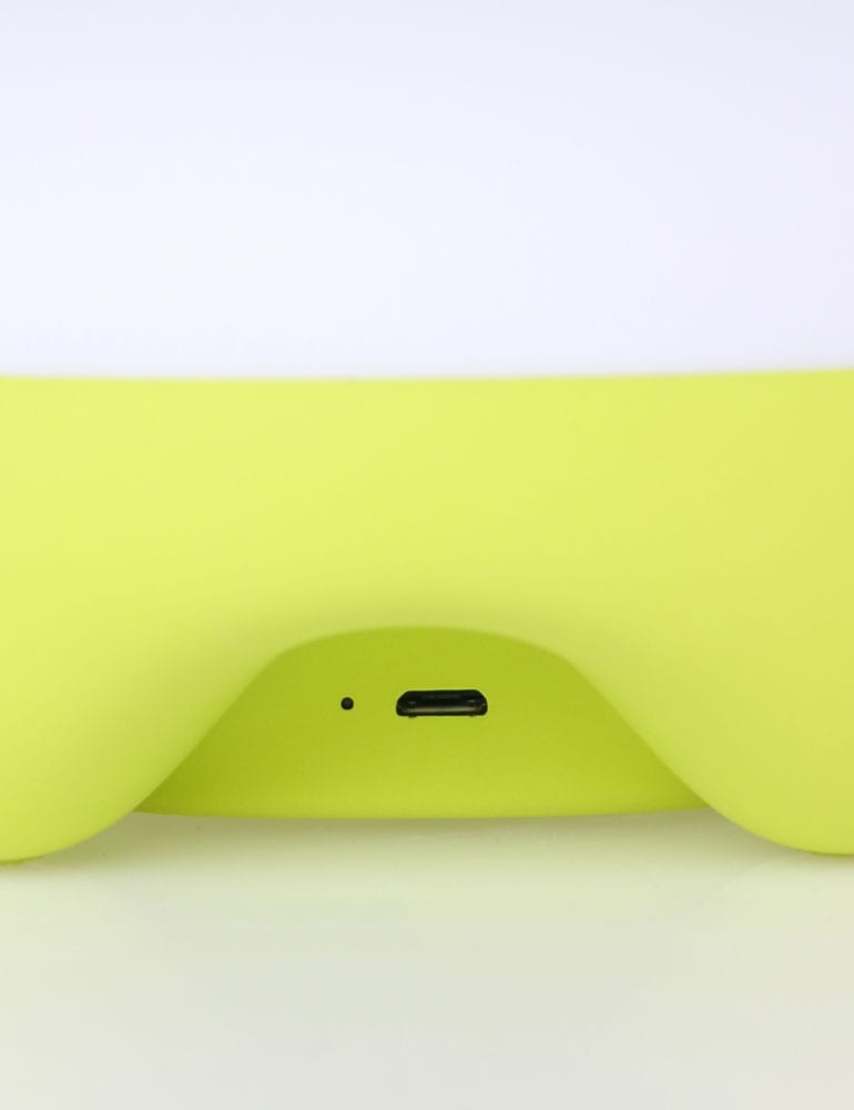 Tischleuchte Donut Anne Lighting Catching Light weiß und grün – Bild 4