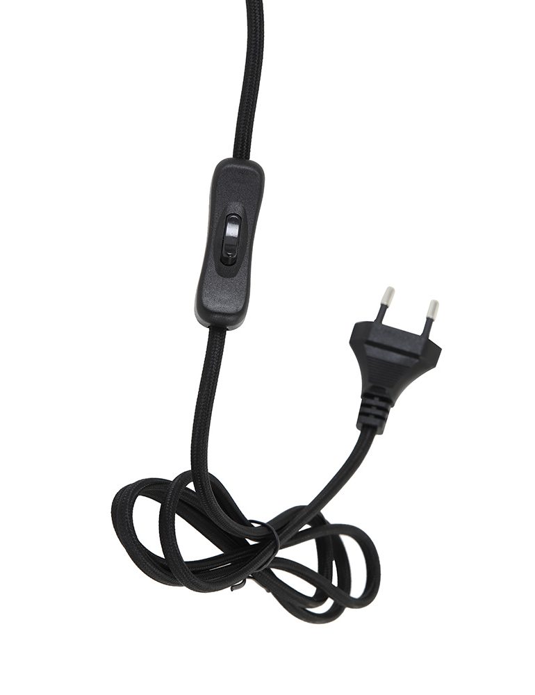 Tischleuchte Giraffe mit grünem Schirm Light & Living schwarz – Bild 5