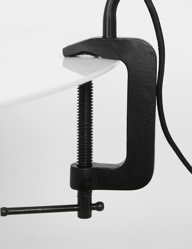 Tischleuchte Klemmleuchte Light & Living Orion schwarz – Bild 11