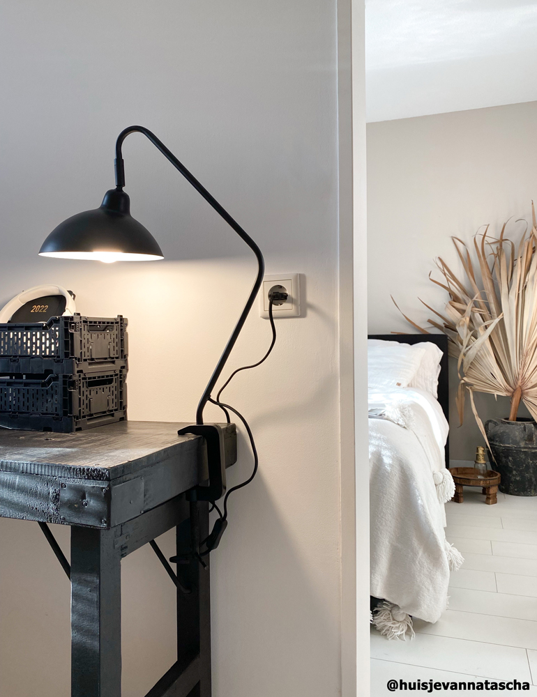 Tischleuchte Klemmleuchte Light & Living Orion schwarz – Bild 3