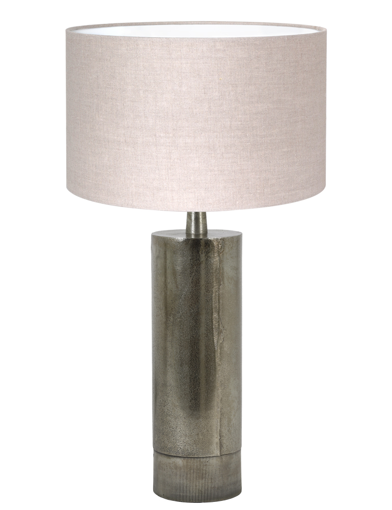tischleuchte-mit-beigem-schirm-light-&-living-savi-silber-8420zw