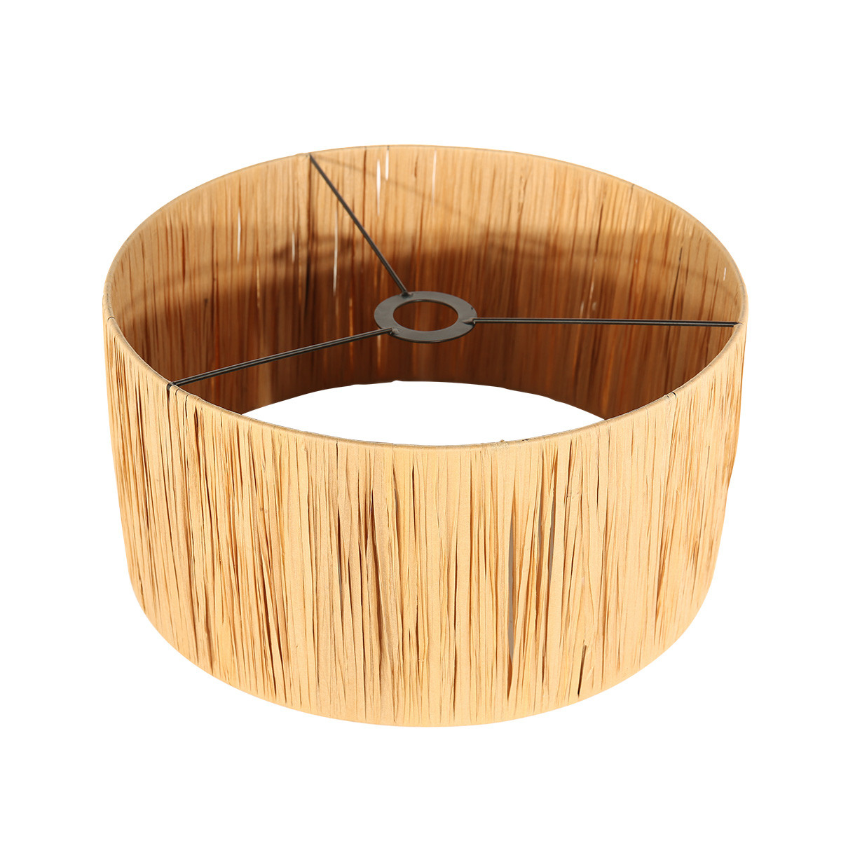 Tischleuchte mit dekorativem Fuß und zylindrischem Stoffschirm Anne Light & Home Lyons – Bild 6