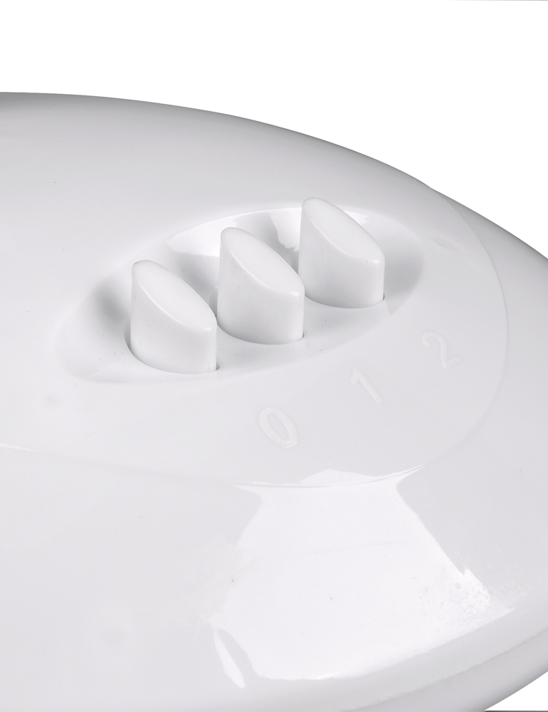 Tischventialtor 2 Stufen Trio Leuchten Bergen weiß – Bild 2