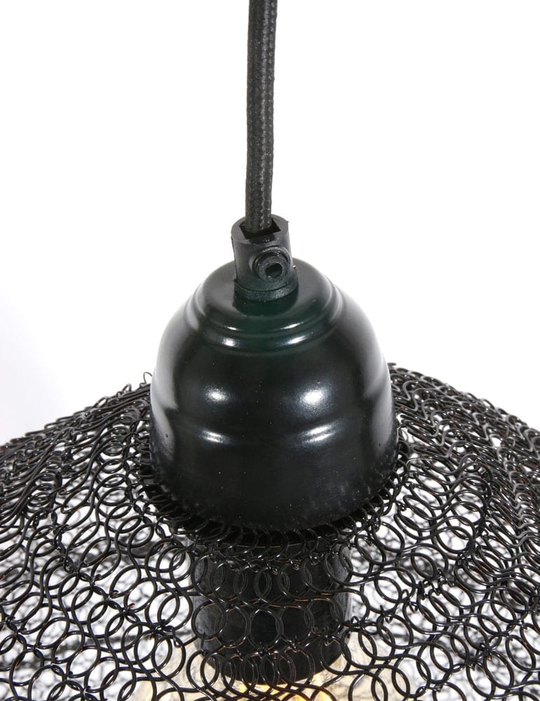 Trendige Lampe von Light & Living Nina schwarz ø 42cm – Bild 8