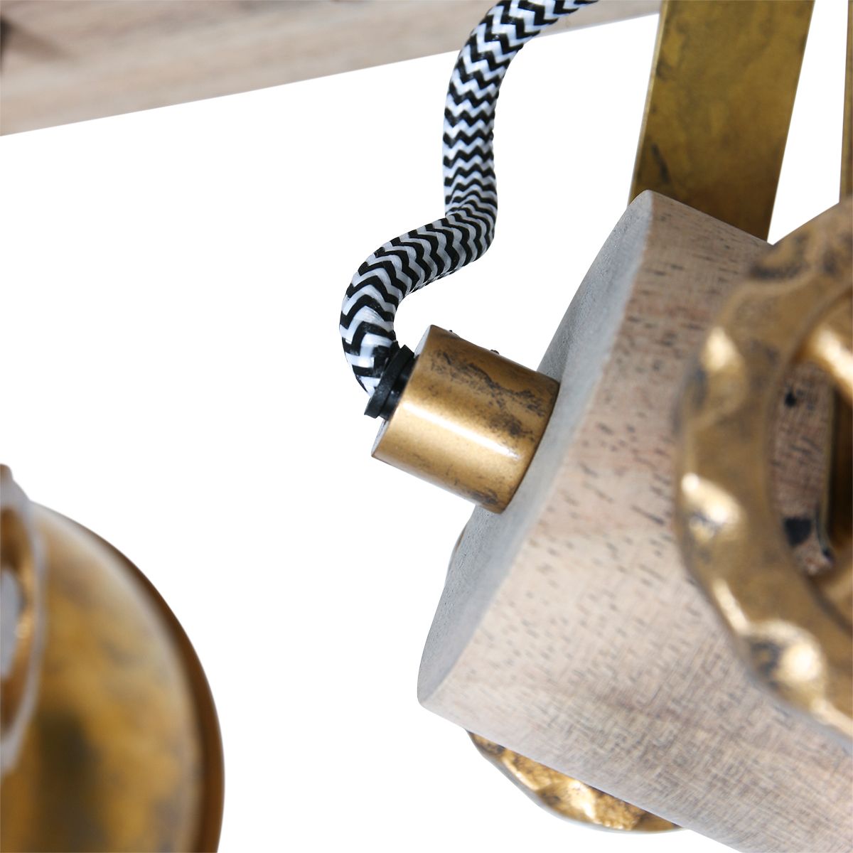 Trendy 2-flammige Deckenleuchte Mexlite Gearwood – Bild 11