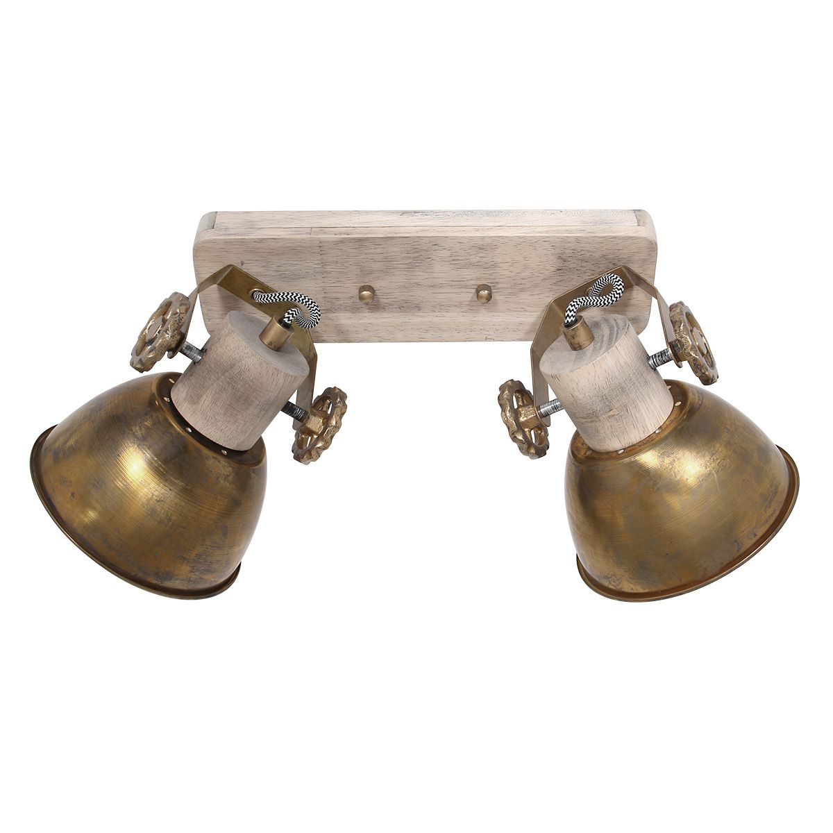 Trendy 2-flammige Deckenleuchte Mexlite Gearwood – Bild 17