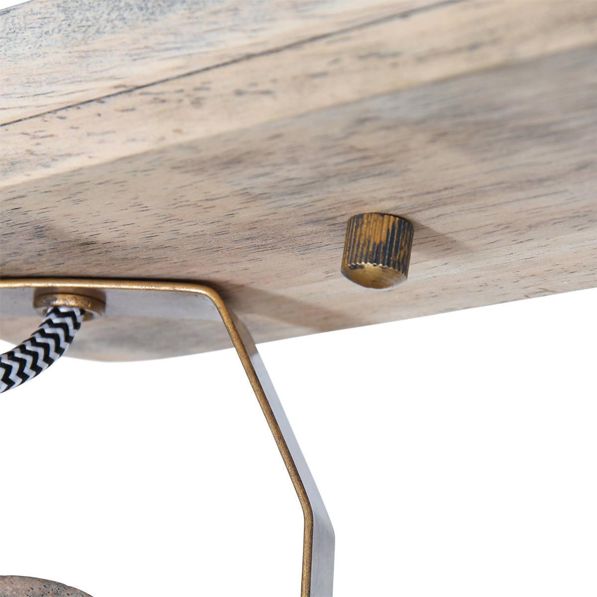 Trendy 2-flammige Deckenleuchte Mexlite Gearwood – Bild 5