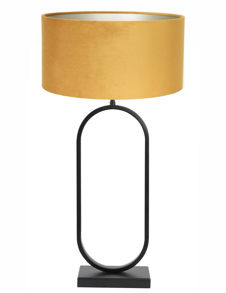trendy-tischleuchte-oval-light-&-living-jamiri-schwarz-8430zw