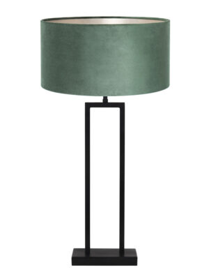 velours-grune-tischleuchte-light-&-living-shiva-schwarz-7100zw