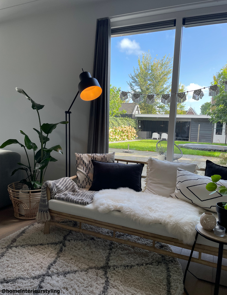 Verstellbare Schwarze Stehleuchte Light & Living – Bild 3