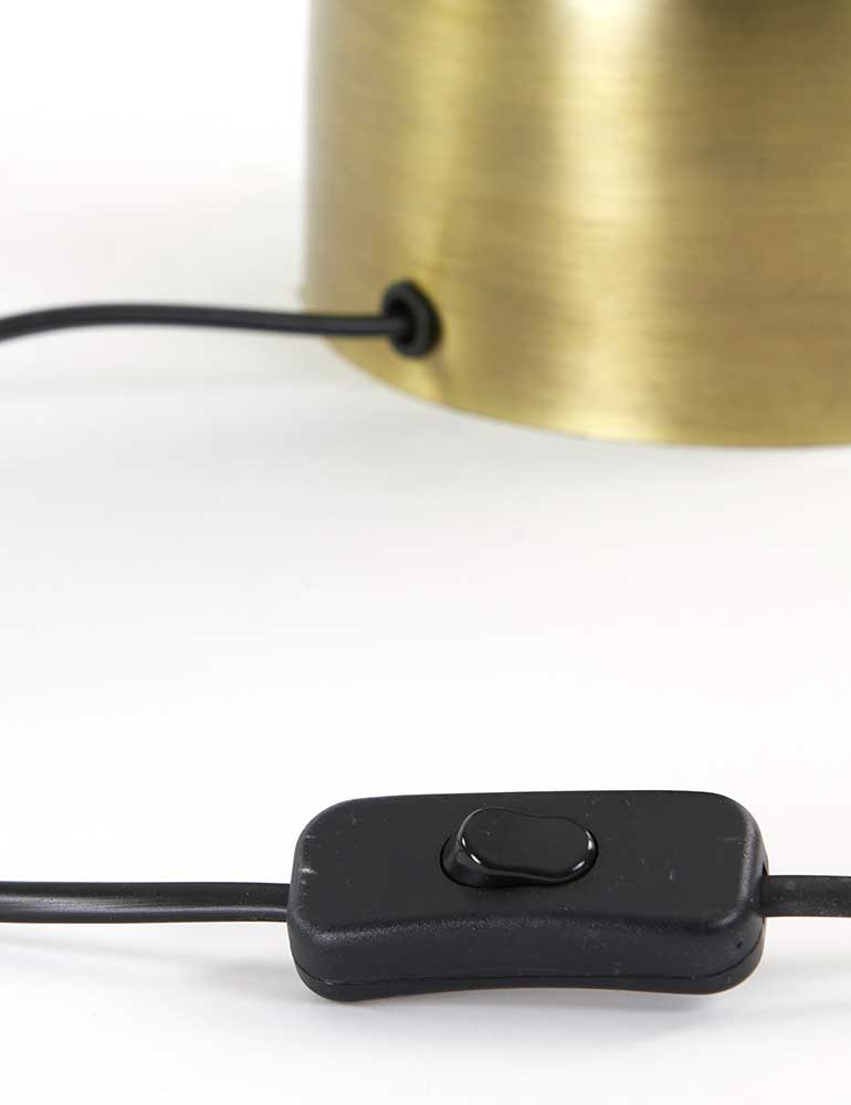 Vintage bronzen Tischlampe Tischlampe Light & Living Suneko – Bild 8