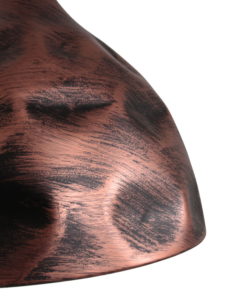 Vintage Pendelleuchte Trio Leuchten Rico Kupfer – Bild 4