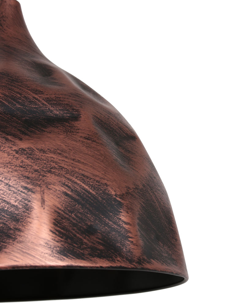 Vintage Pendelleuchte Trio Leuchten Rico Kupfer – Bild 5