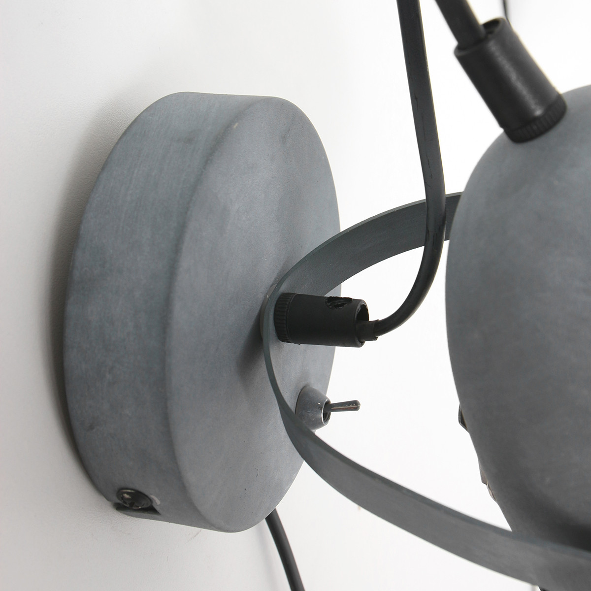 Industrieller grauer Metallglas-Spot Mexlite Paco – Bild 12