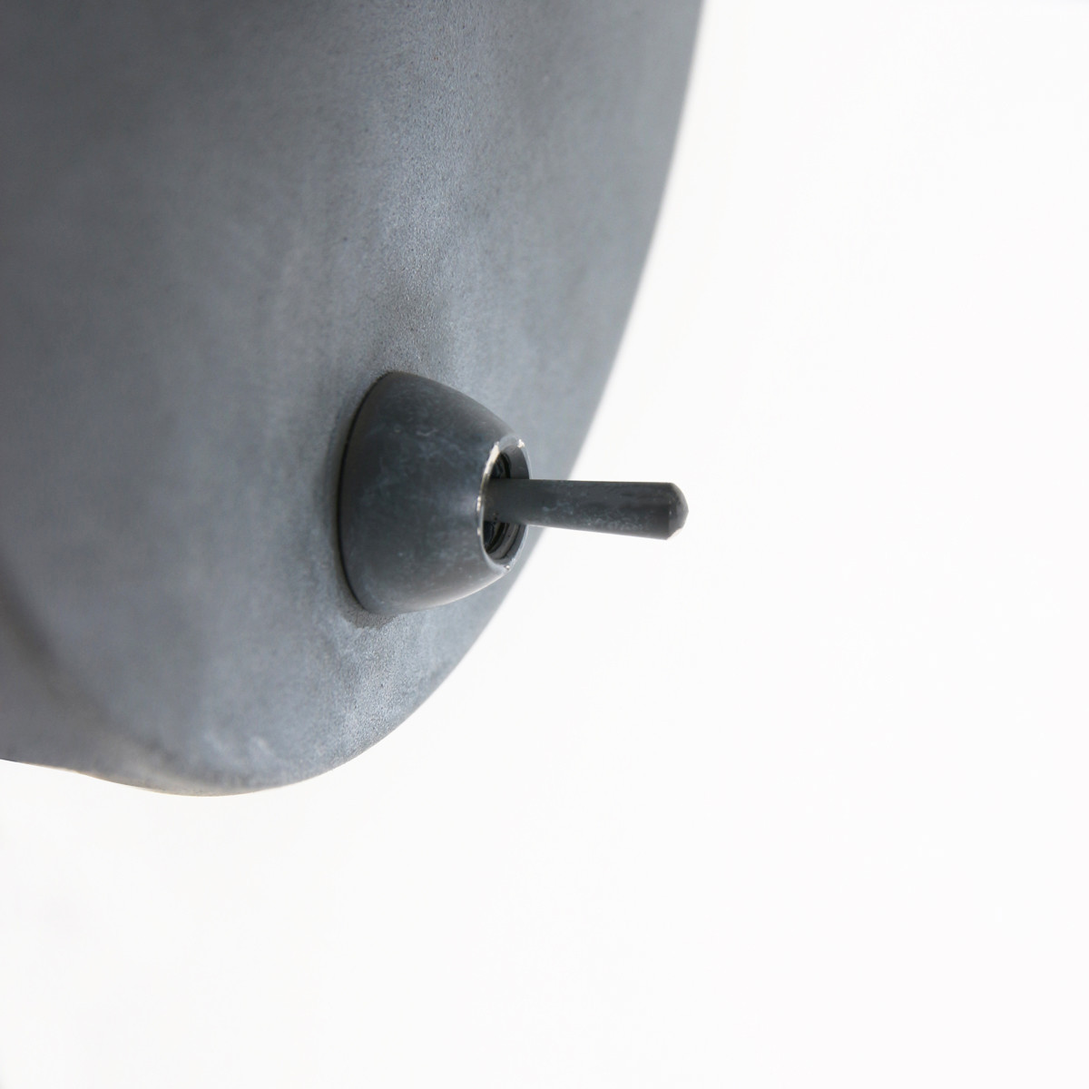 Industrieller grauer Metallglas-Spot Mexlite Paco – Bild 5