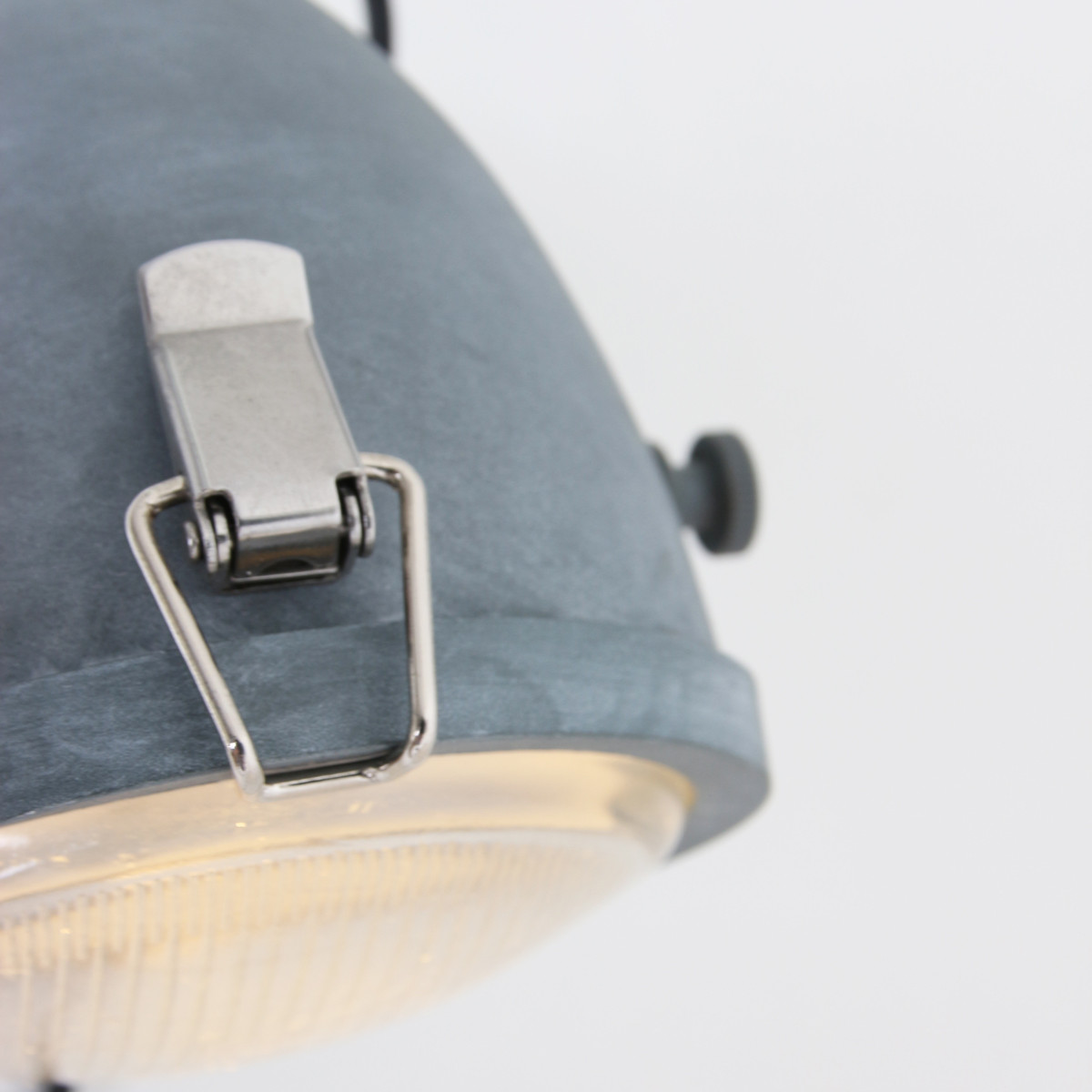 Industrieller grauer Metallglas-Spot Mexlite Paco – Bild 6