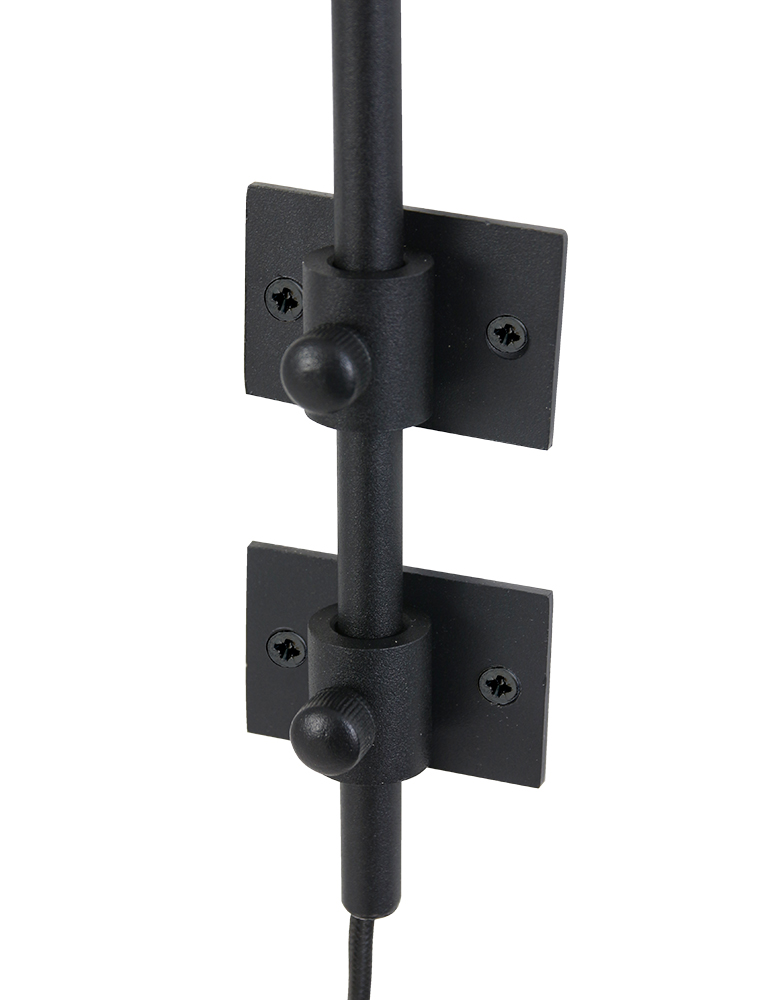 Retro schwarze Metall-Wandlampe Anne Light & Home Holgarsøn – Bild 16