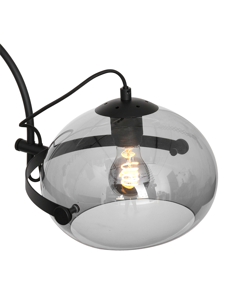 Retro schwarze Metall-Wandlampe Anne Light & Home Holgarsøn – Bild 2