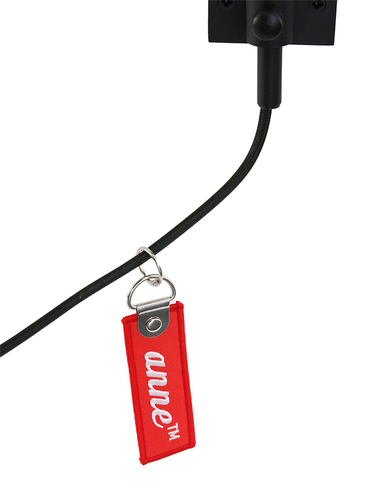 Retro schwarze Metall-Wandlampe Anne Light & Home Holgarsøn – Bild 20