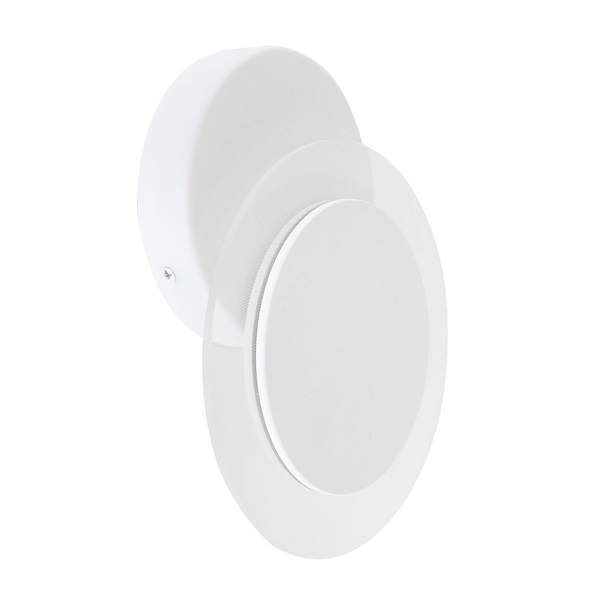 Moderne weiße Metall-Kunststoff-Wandlampe Steinhauer Lido – Bild 18