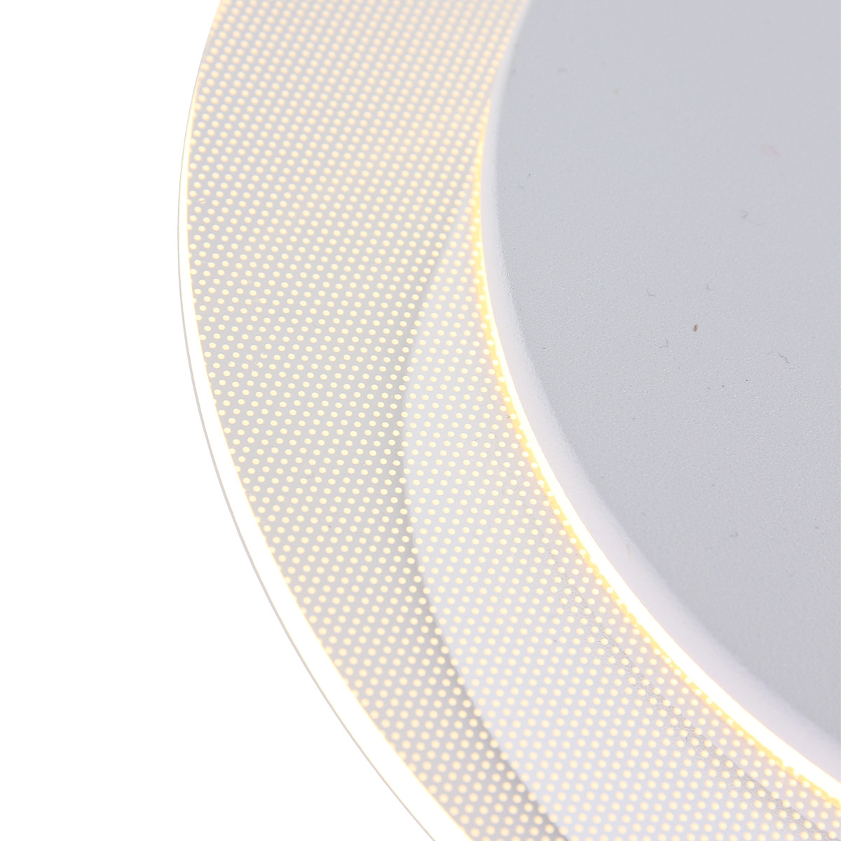 Moderne weiße Metall-Kunststoff-Wandlampe Steinhauer Lido – Bild 7