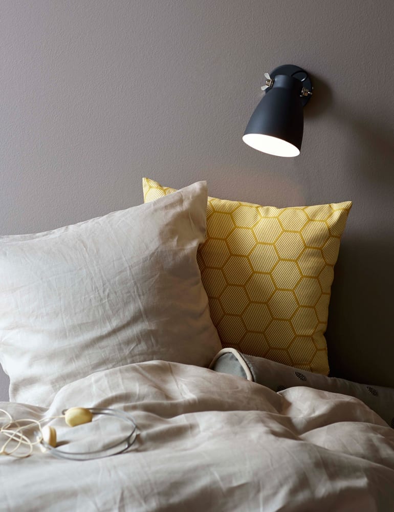 Wandleuchte schwarz schlafzimmer Nordlux Largo – Bild 2