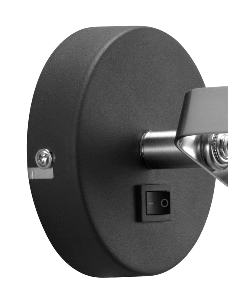 Wandleuchte schwarz schlafzimmer Nordlux Largo – Bild 4