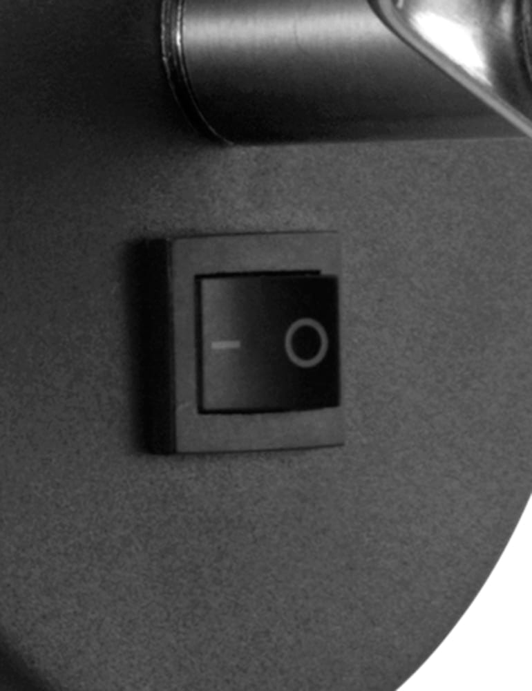 Wandleuchte schwarz schlafzimmer Nordlux Largo – Bild 6