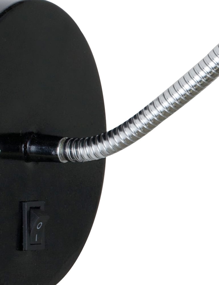 Wandleuchte schwarz schwenkbar Nordlux Cyclone – Bild 4