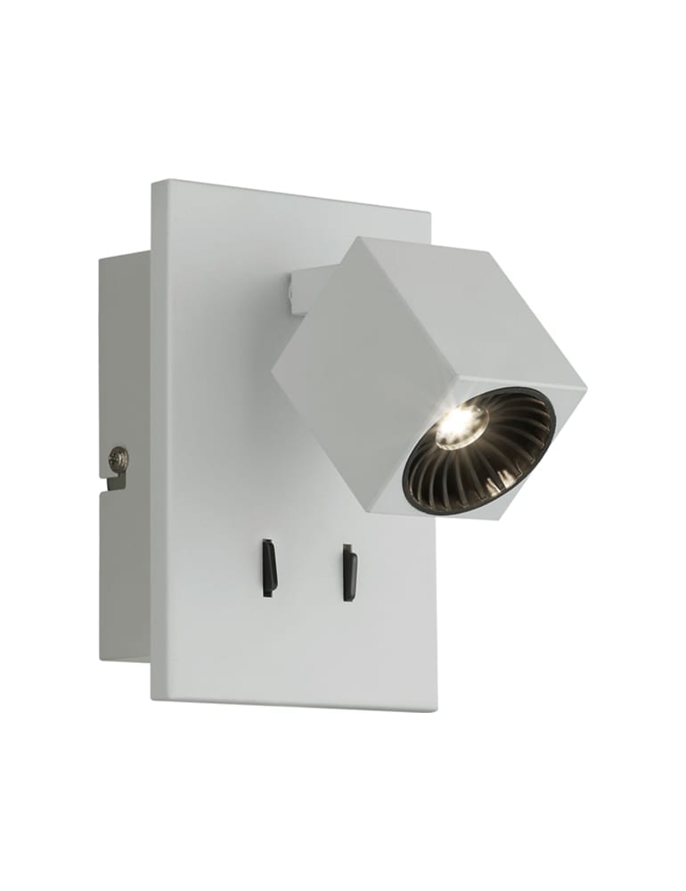 weisse-neigbare-wandleuchte-trio-leuchten-cuba-1871w