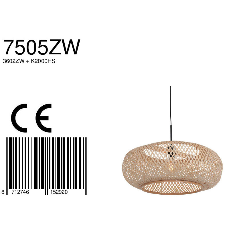 Zeitgenössische Pendelleuchte mit modernen Holzelementen Anne Lighting Maze – Bild 5