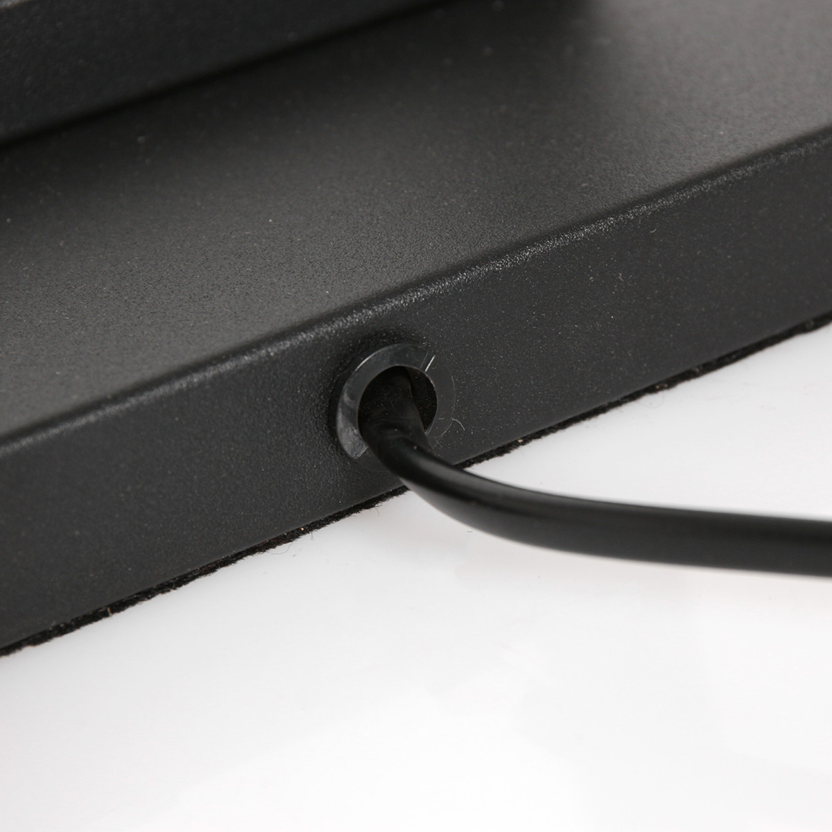 Trendige schwarze Metall-Tischlampe Steinhauer Stang – Bild 11